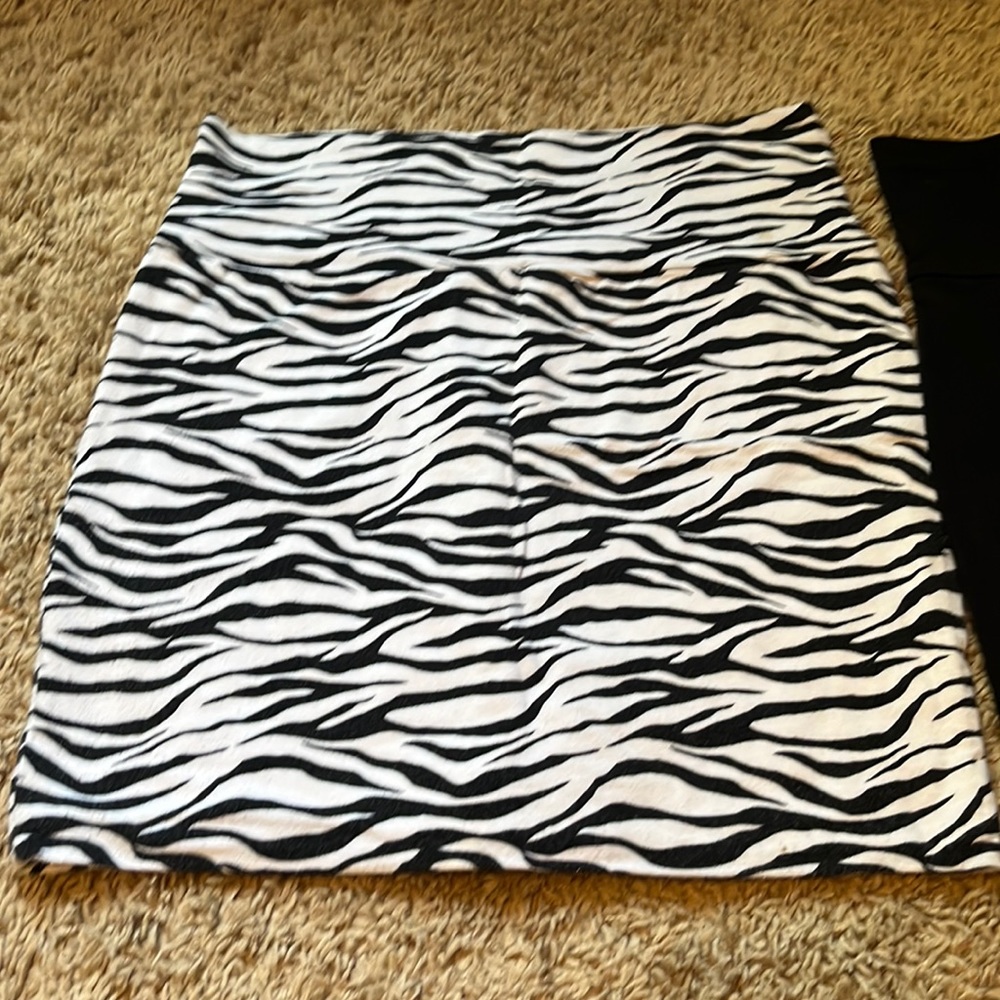 🦓🖤2x1 Mini Skirt 🦓🖤
